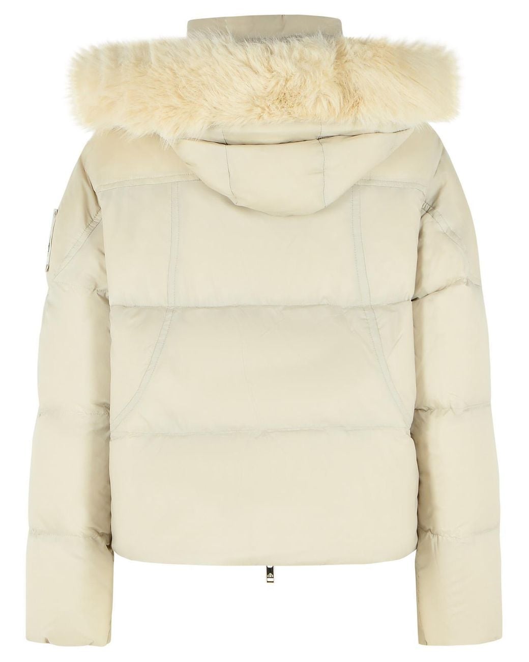 Moose Knuckles Natural Everest Hooded Down Puffer Jacket