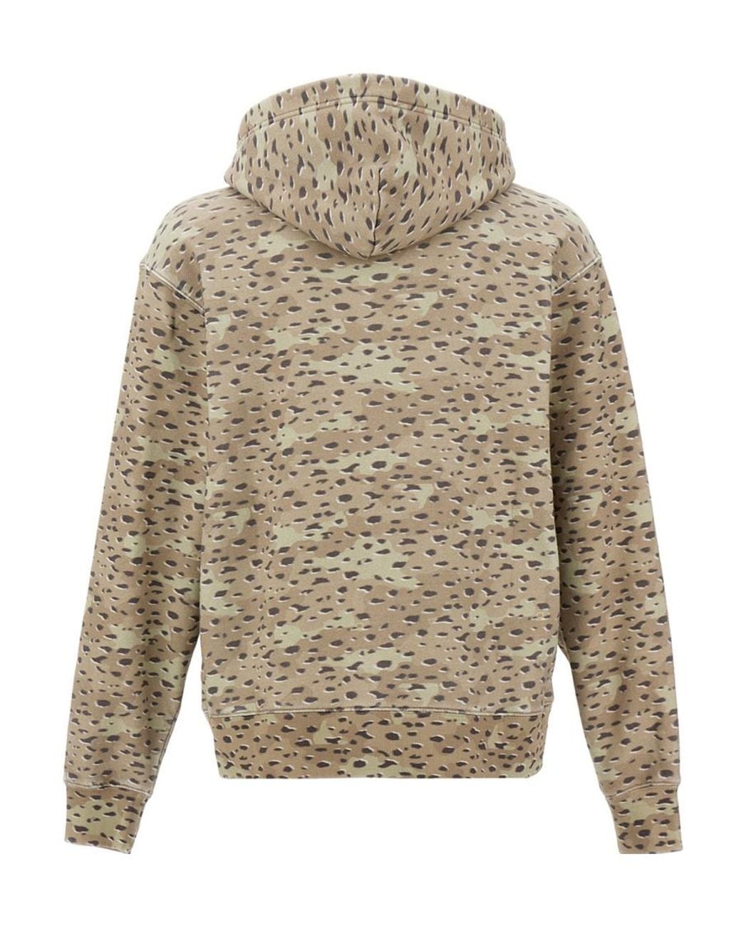 Stampd Gray Camo Hooded Sweater for men