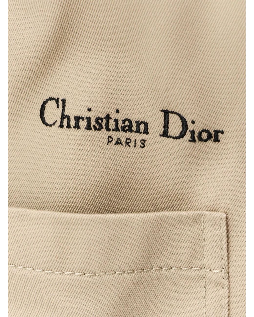 Dior Natural Iviera Fitted Belted Jacket