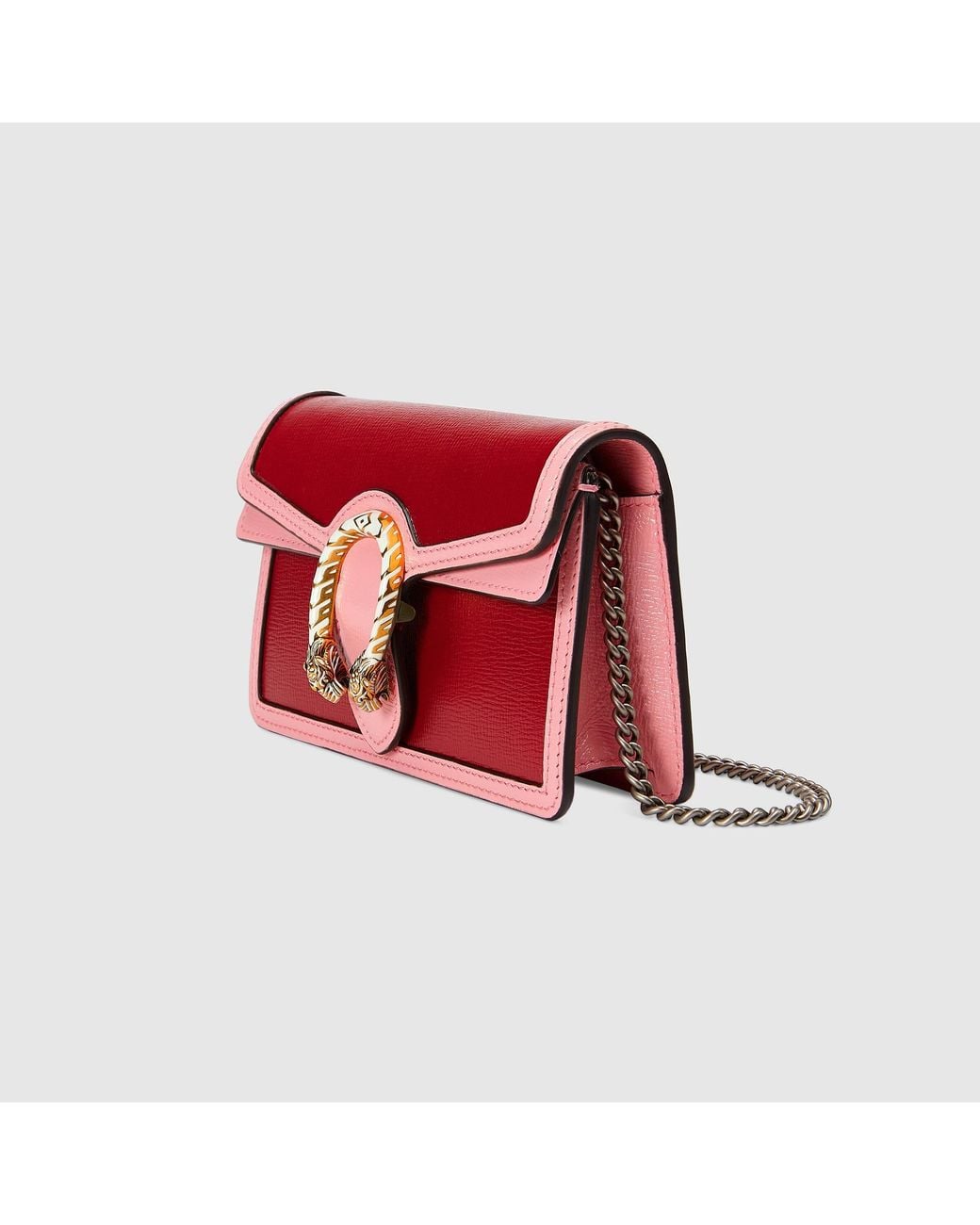 Gucci Red Super Mini Dionysus Crossbody Bag