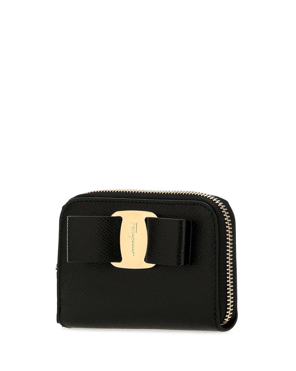 Ferragamo Black Bow Detail Purse