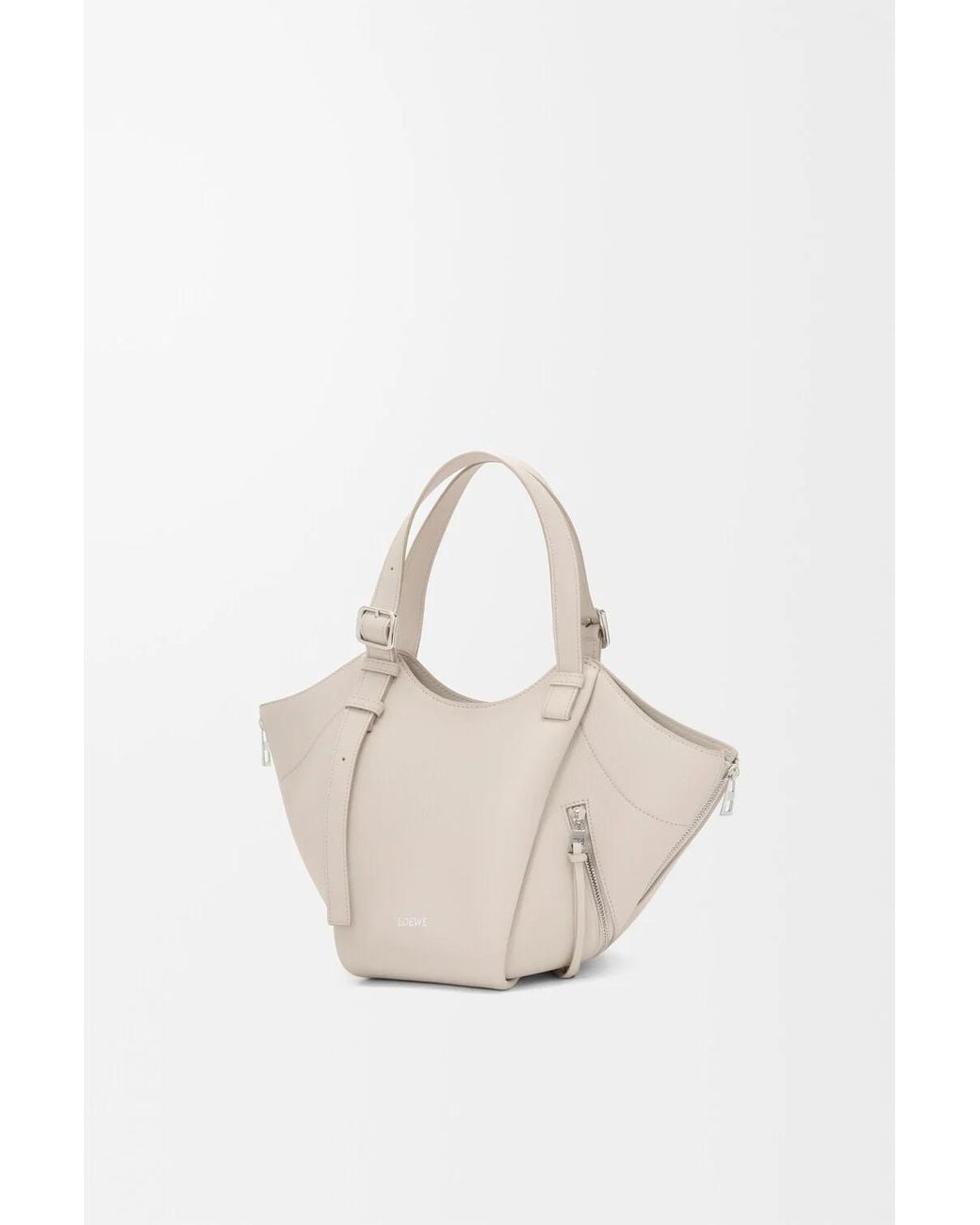Loewe Natural Hammock Flip Medium Shoulder Bag