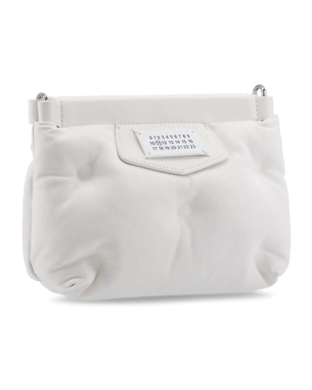Maison Margiela Gray Glam Slam Carpet Quilted Mini Crossbody Bag