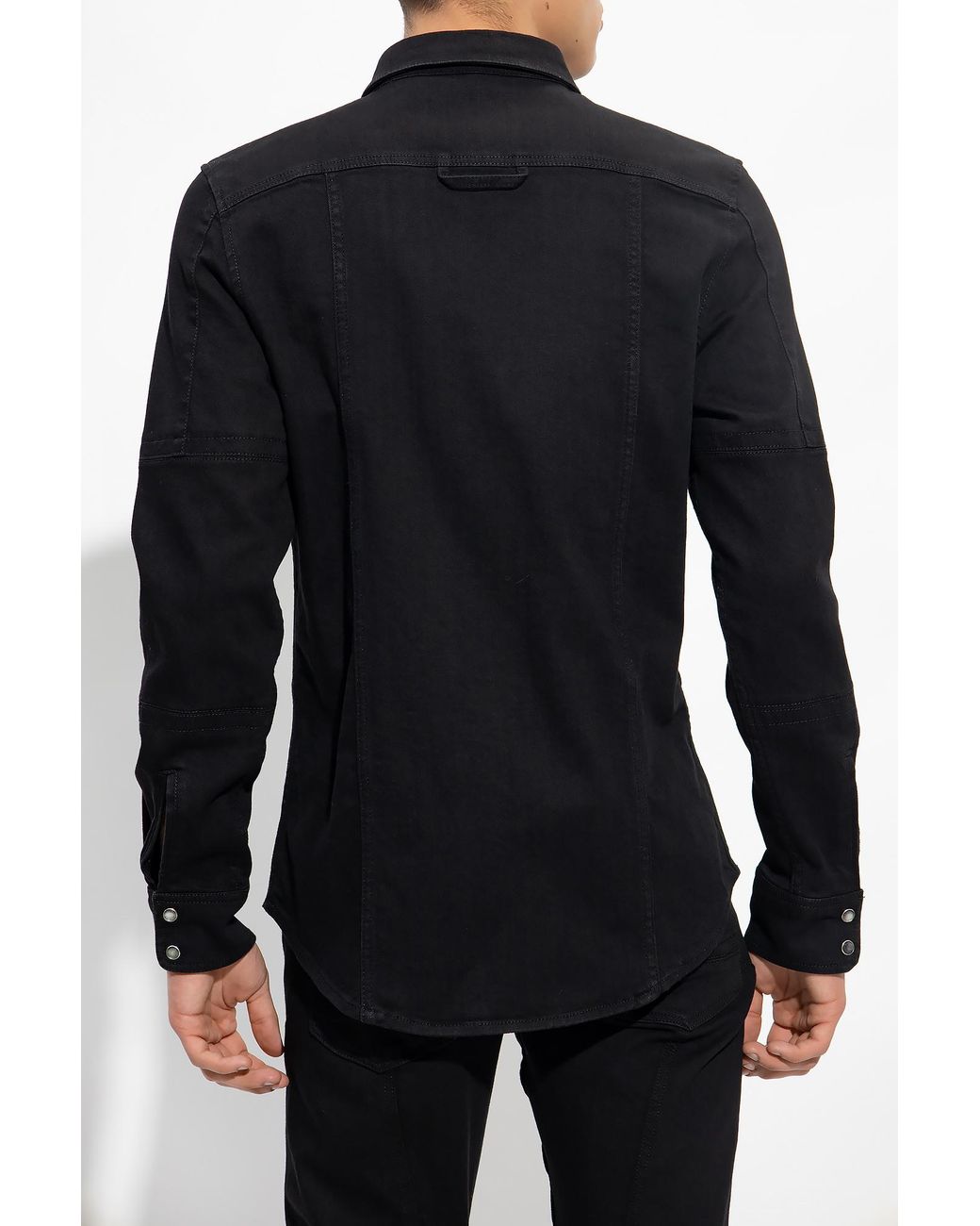 McQueen Blue Denim Shirt for men