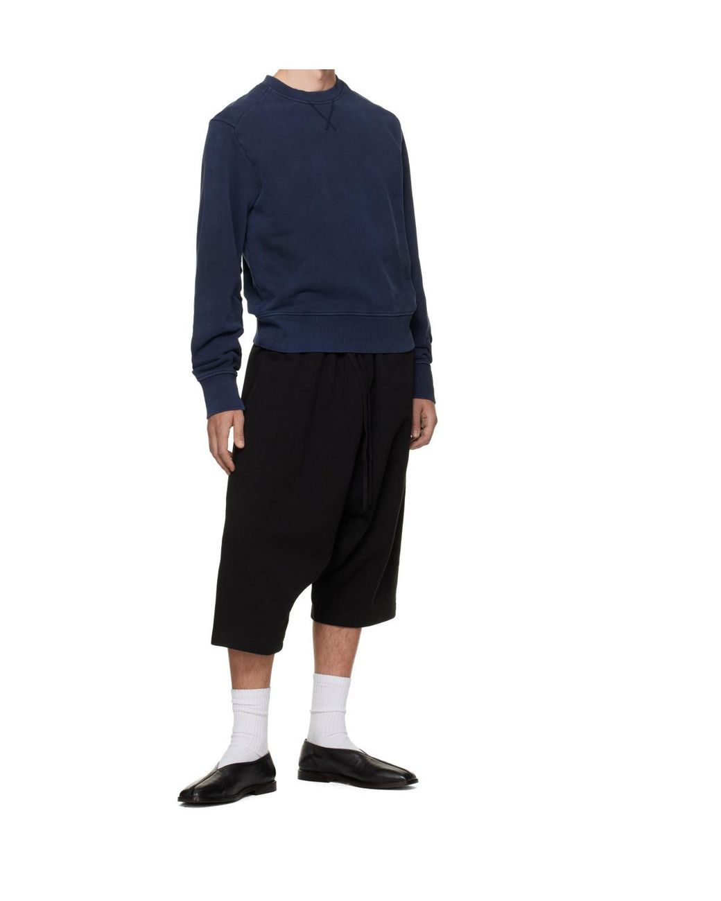 Entire studios Blue Crew Neck Sweatshirt for men