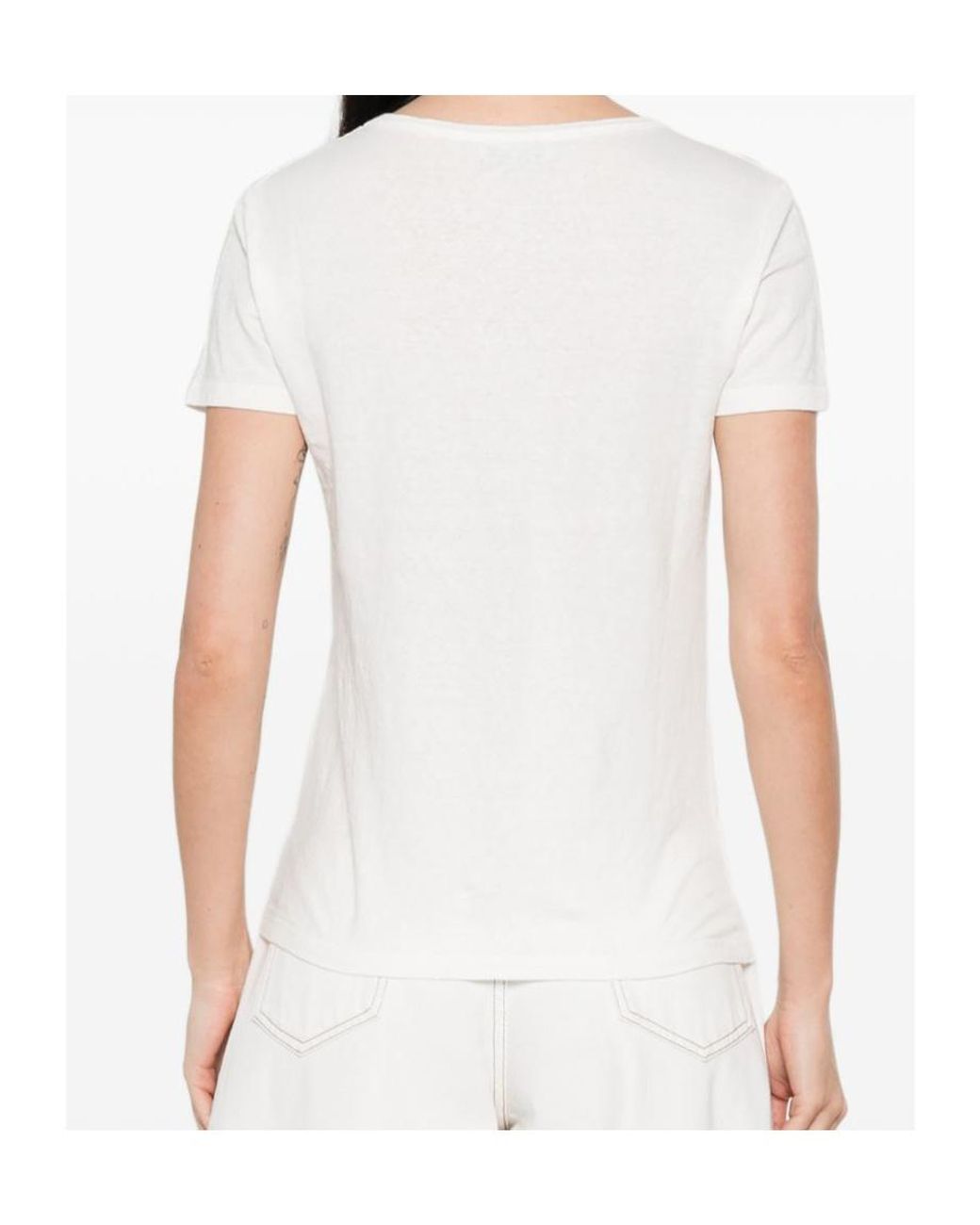Baserange White Short-Sleeve T-Shirt