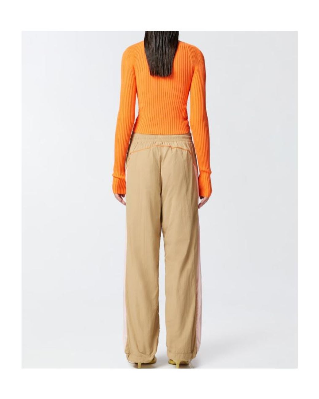 Pinko Natural Panelled Track Pants