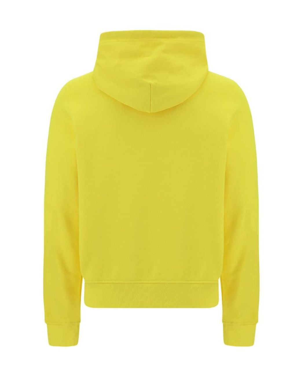 DIESEL Yellow Logo-Print Drawstring Hoodie for men