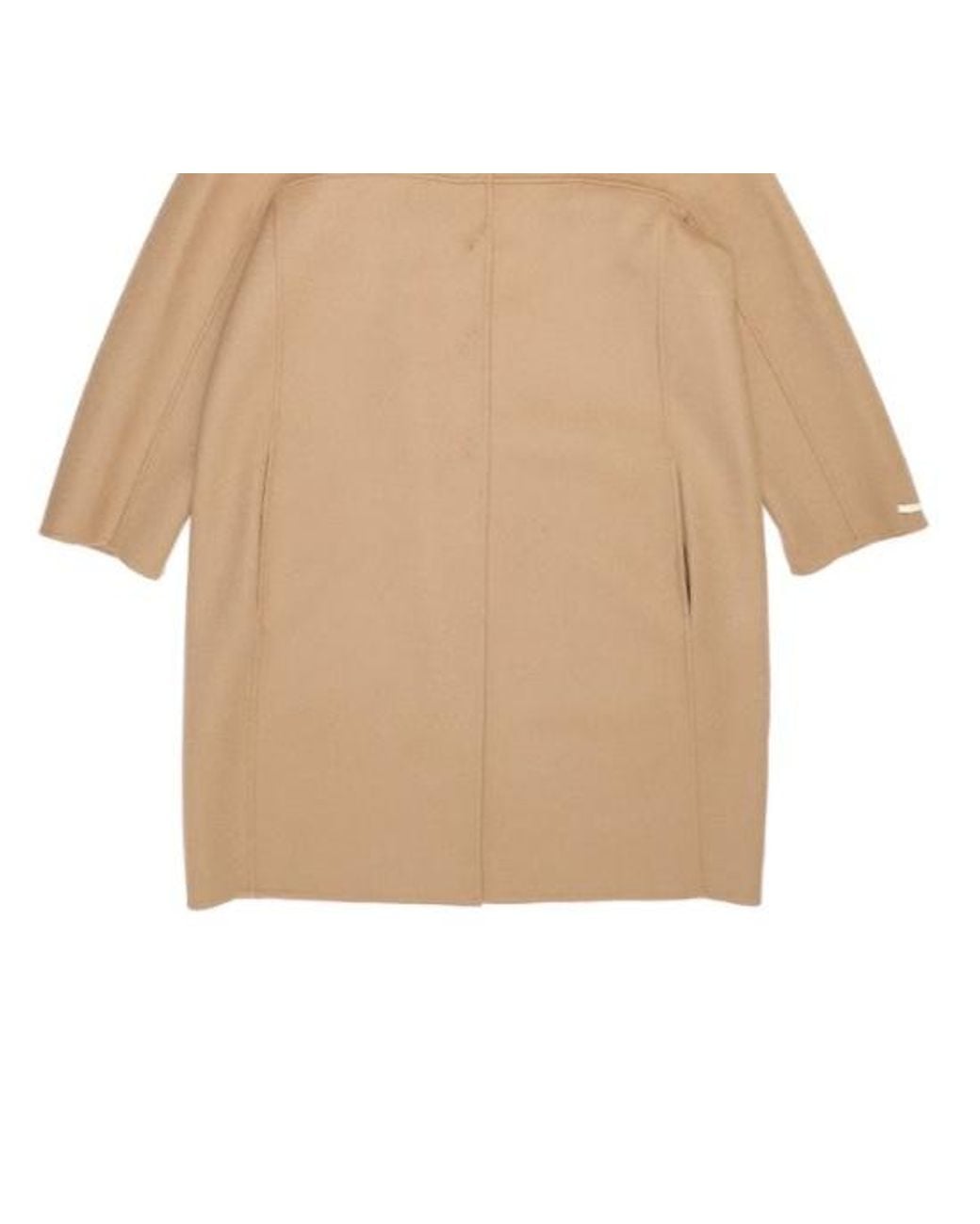 Max Mara Natural Logo Coat