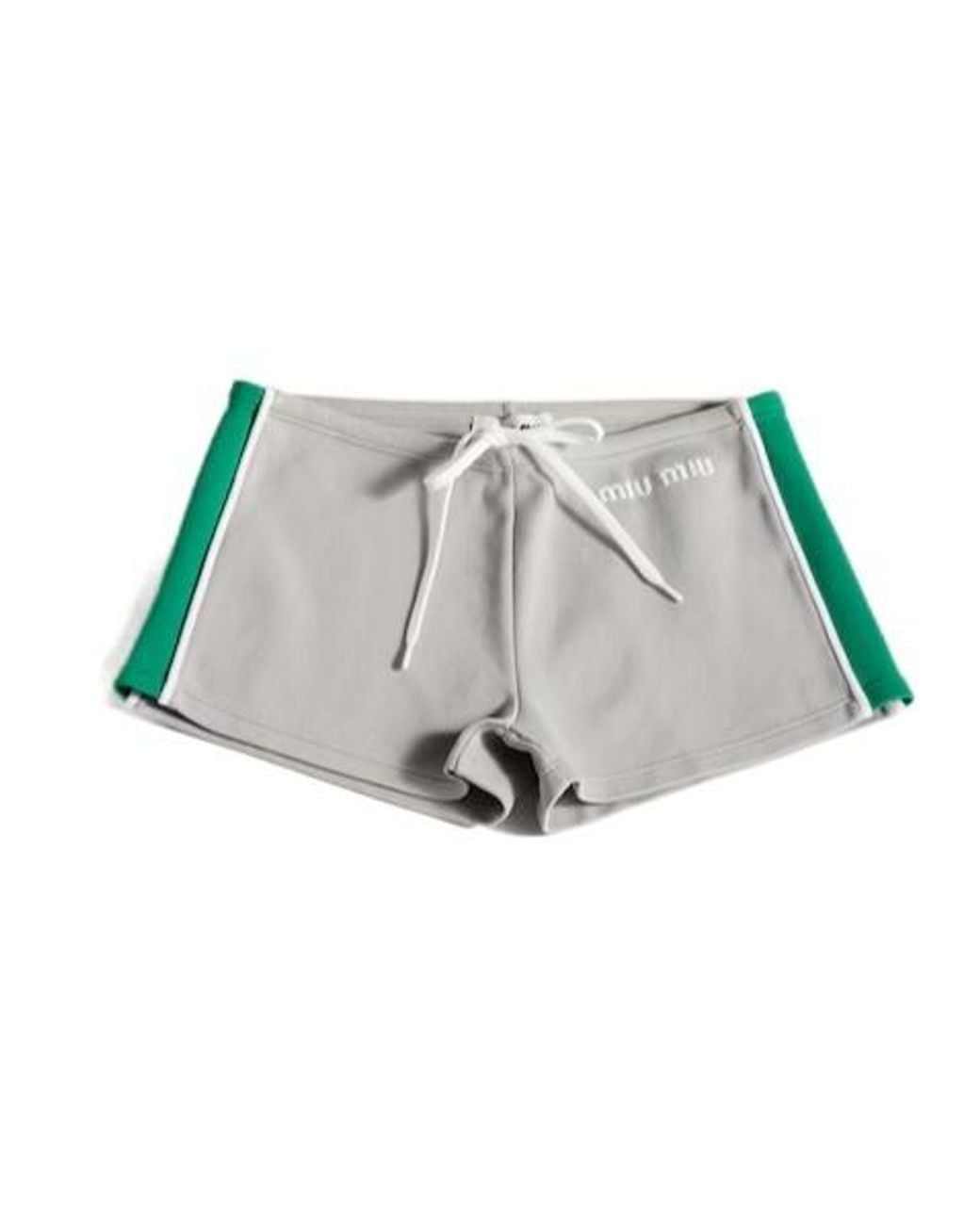 Miu Miu Multicolor Technical Yarn Shorts