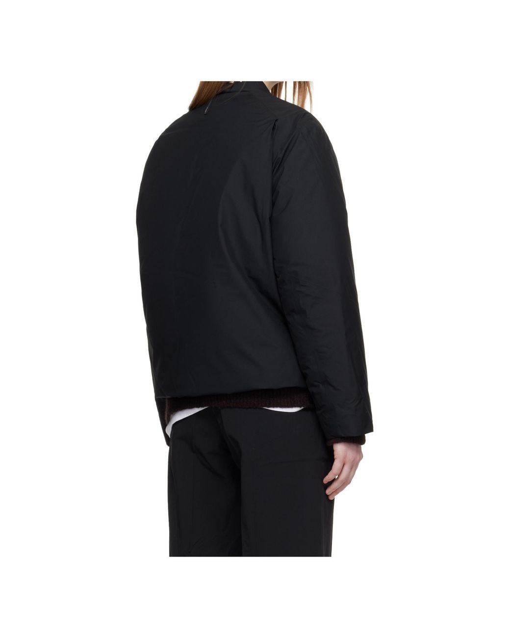 Veilance Black Decca Down Bomber