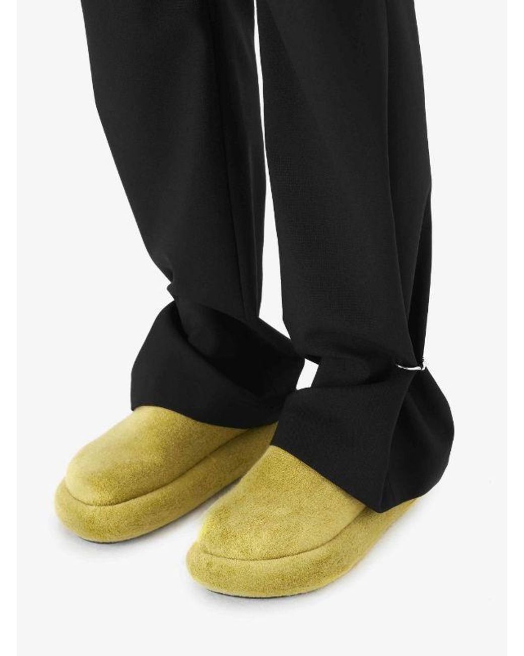 J.W. Anderson Black Jw Anderson Ring Detailed Trousers
