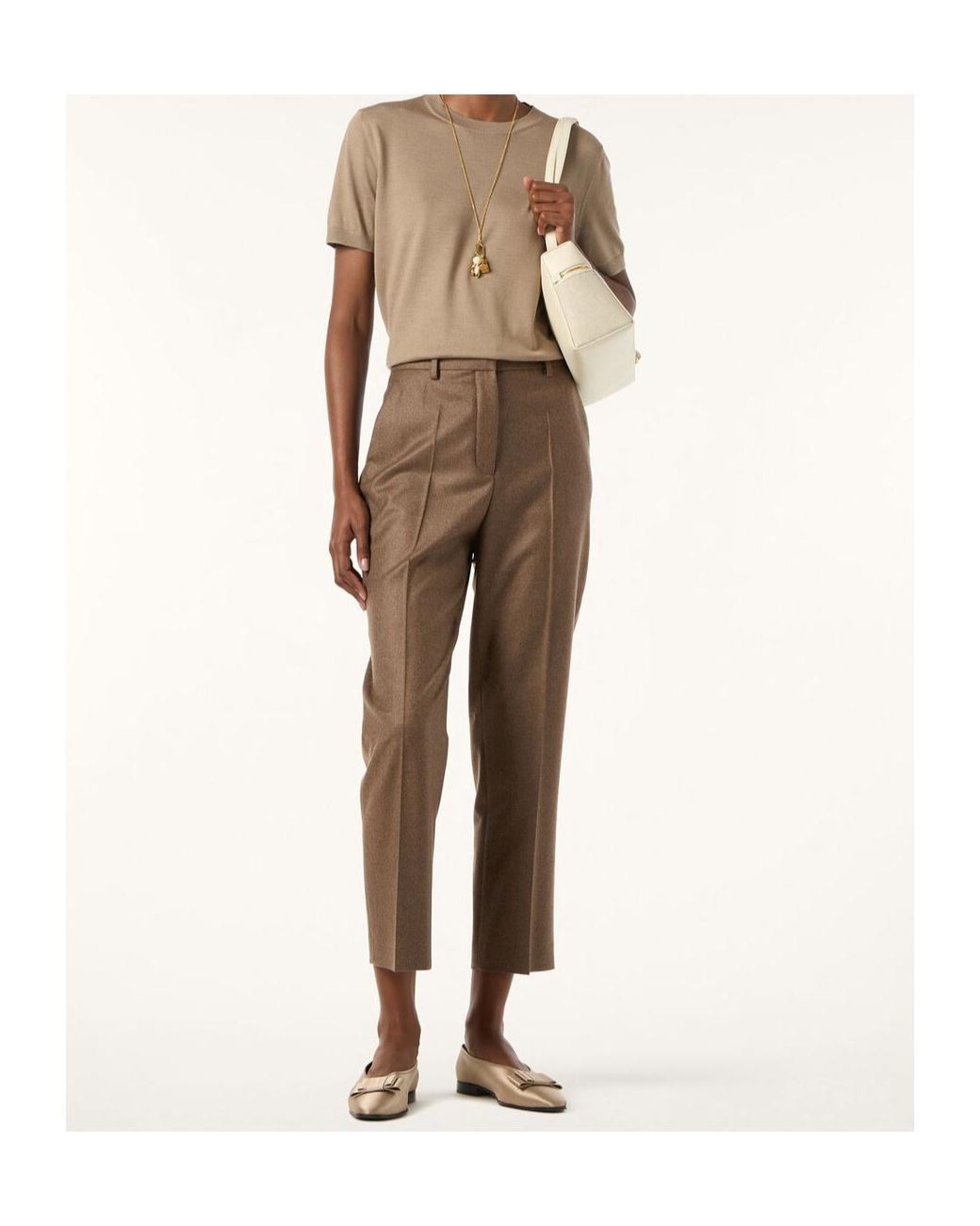 Loro Piana Brown Dermot Trousers