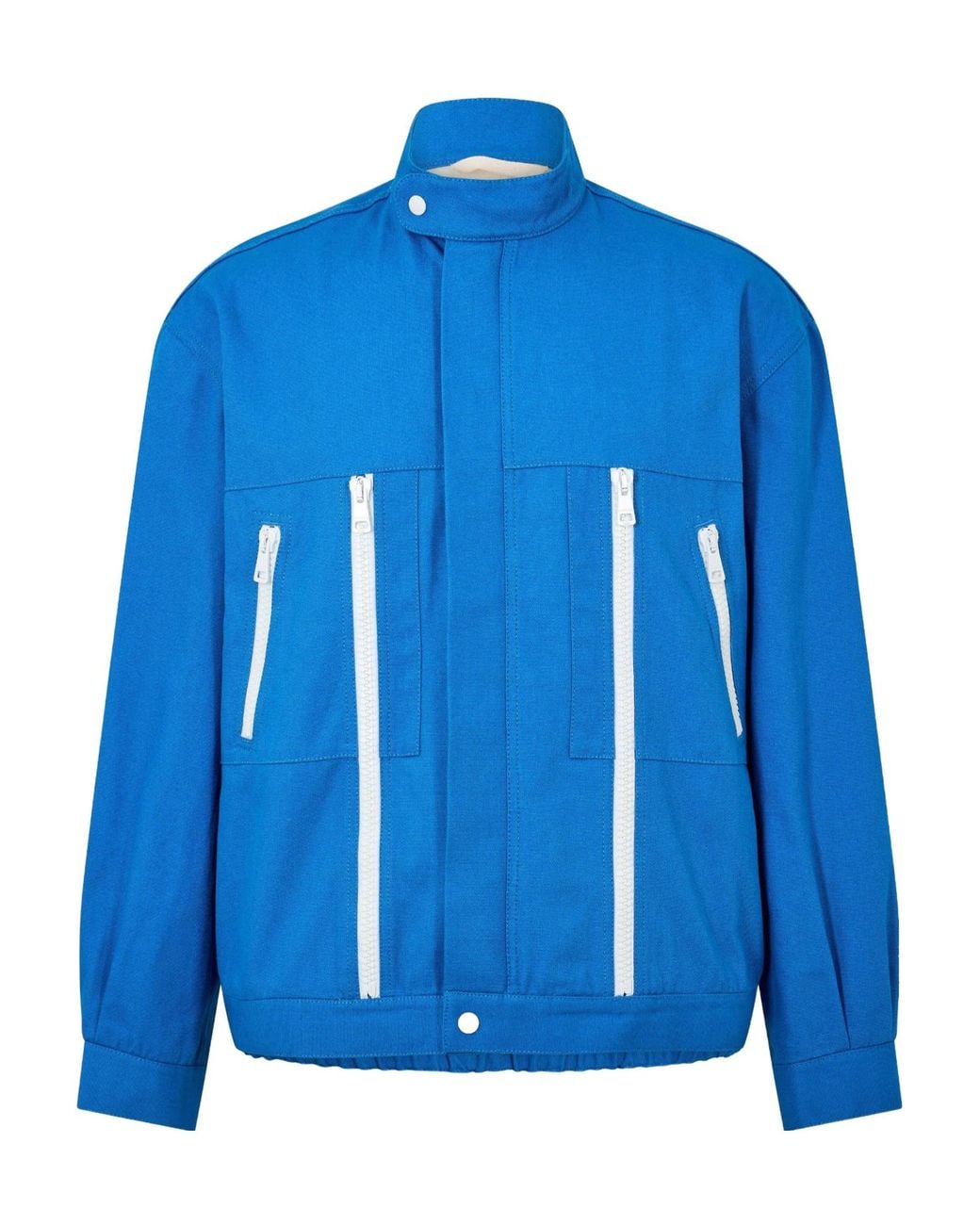 Gucci Blue Weather Resistant Softshell Jacket for men