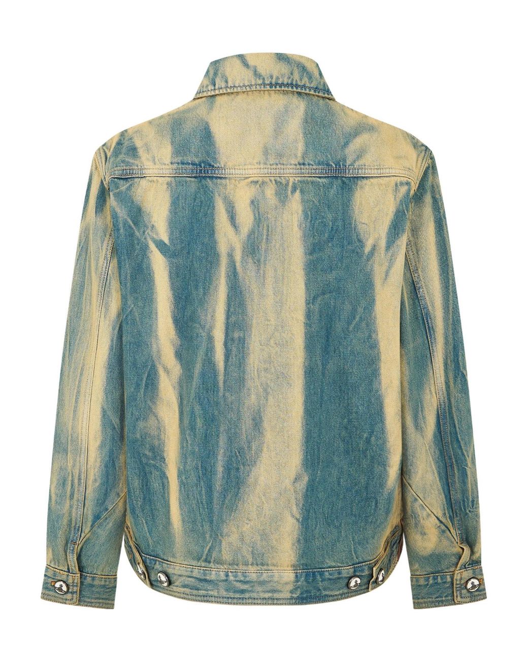 Vivienne Westwood Blue Distressed Denim Jacket for men