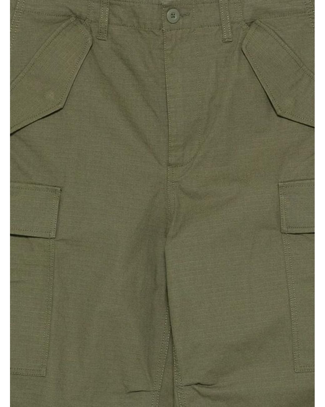 Stussy Green Stüssy Ripstop Cargo Pants for men