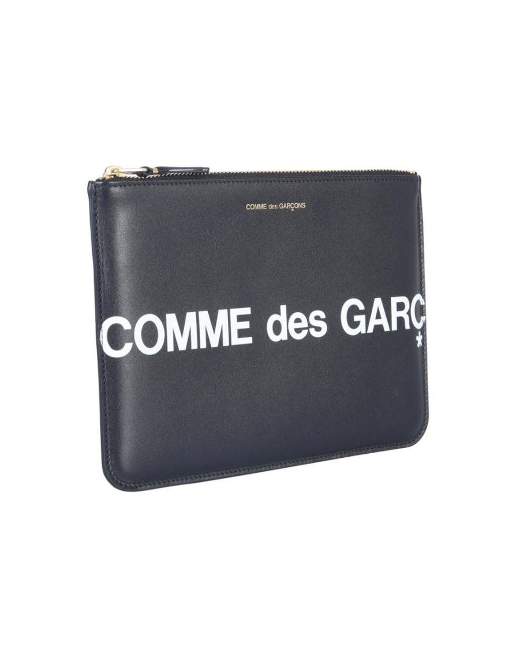 Comme des Garçons Gray Classic Logo Wallet for men
