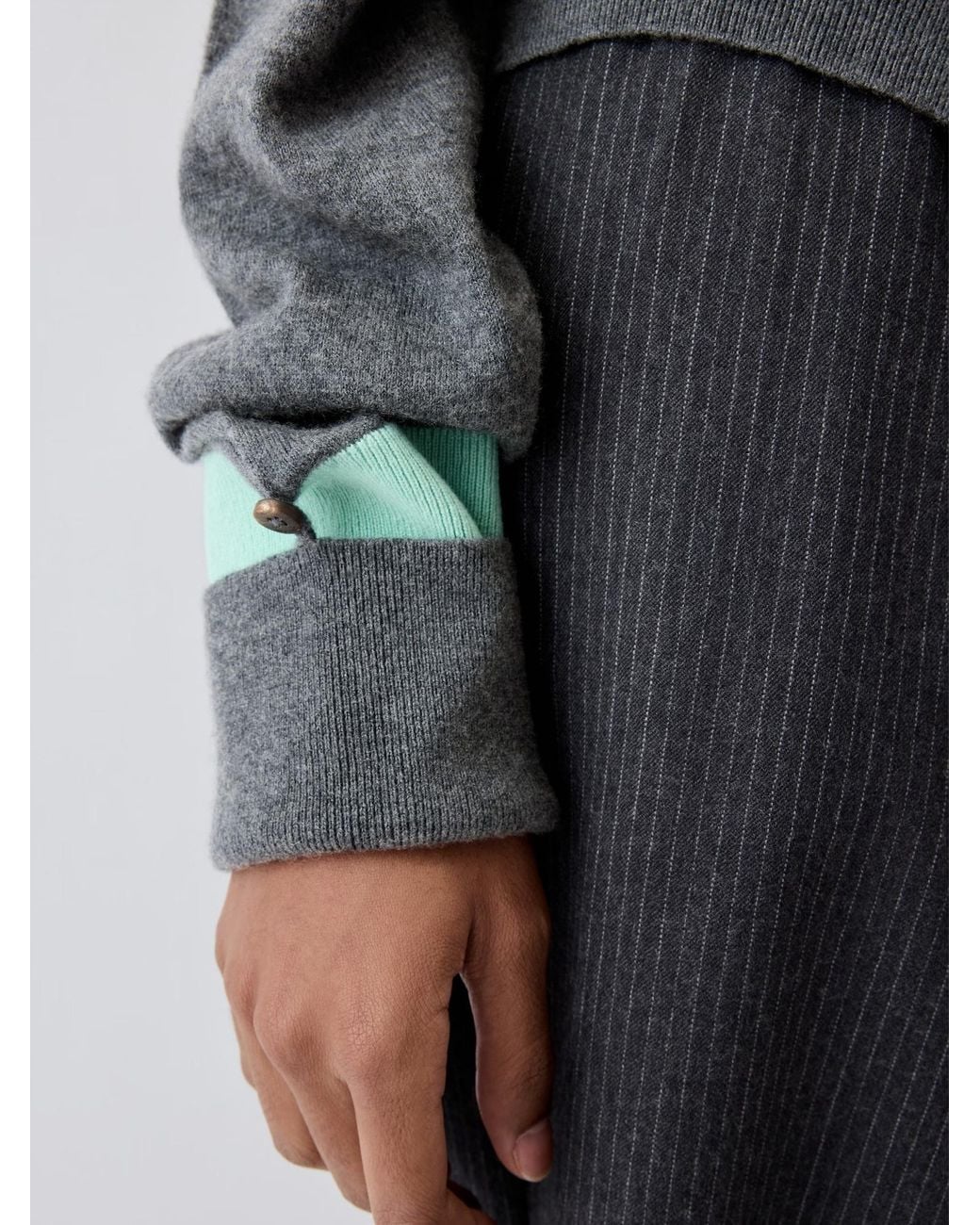 Jacquemus Gray The Pablo Cardigan
