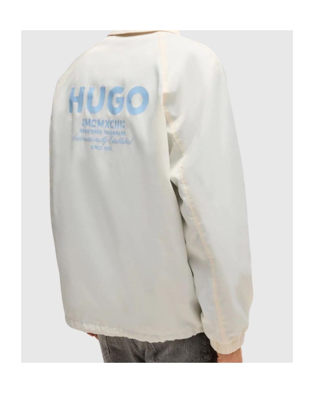 Boss Natural Long Sleeve Casual Jacket for men