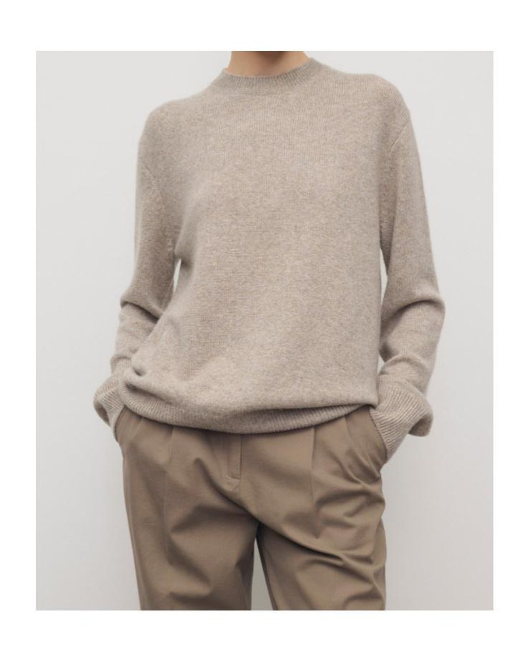 The Row Gray Noval Jumper