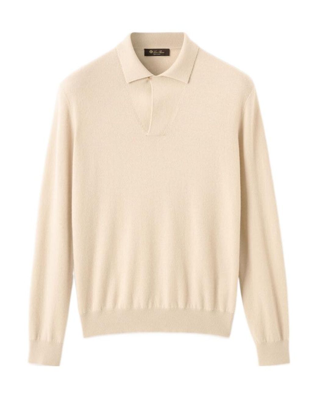 Loro Piana Natural Sergio Polo Shirt for men