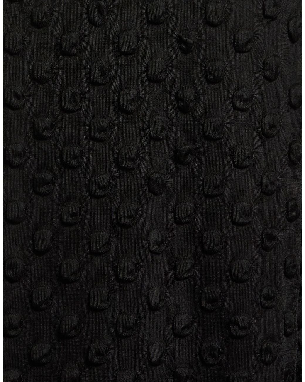 Sportmax Black Maxi Dress Polyamide, Polyester