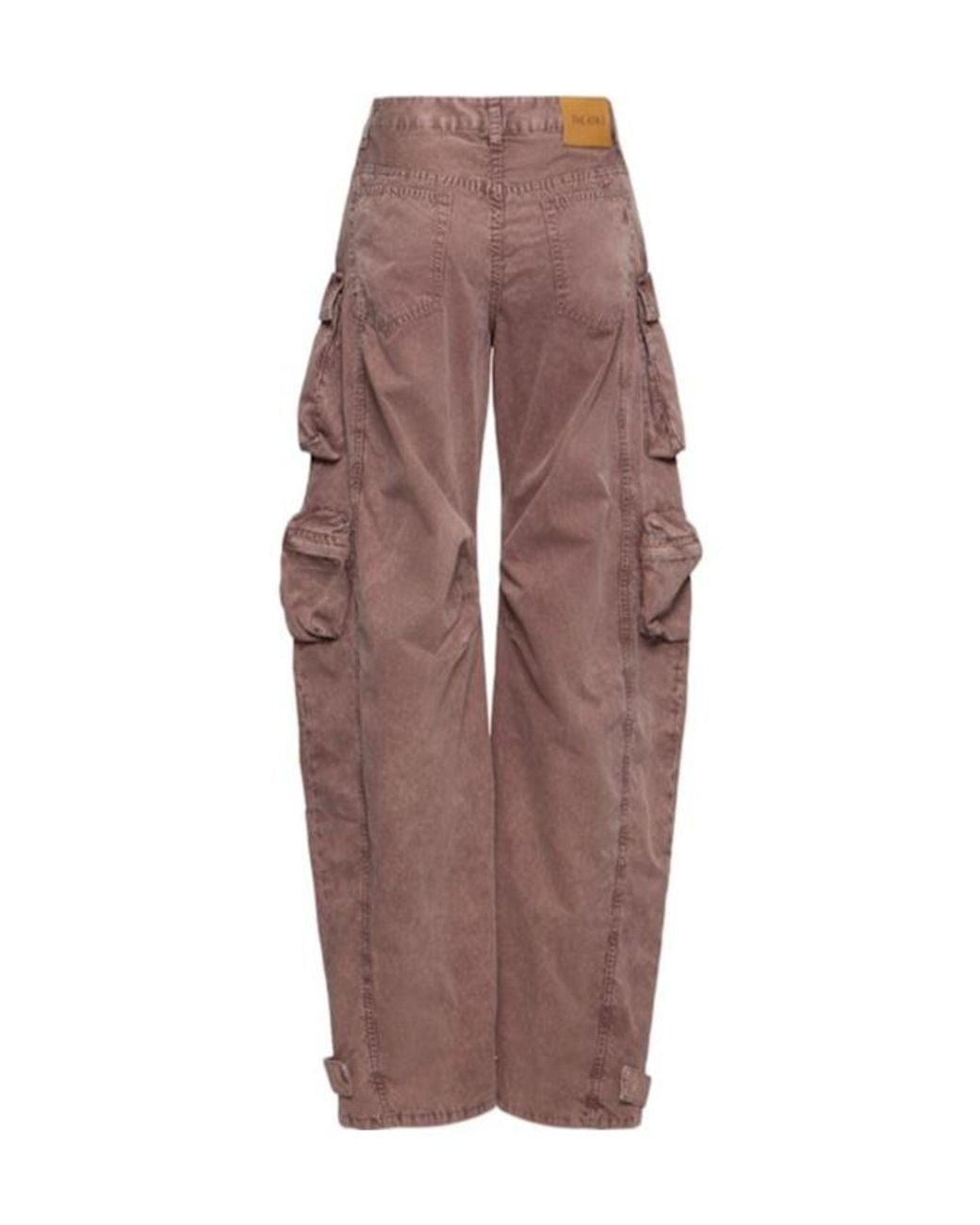 The Attico Brown Belt-Loop Jeans