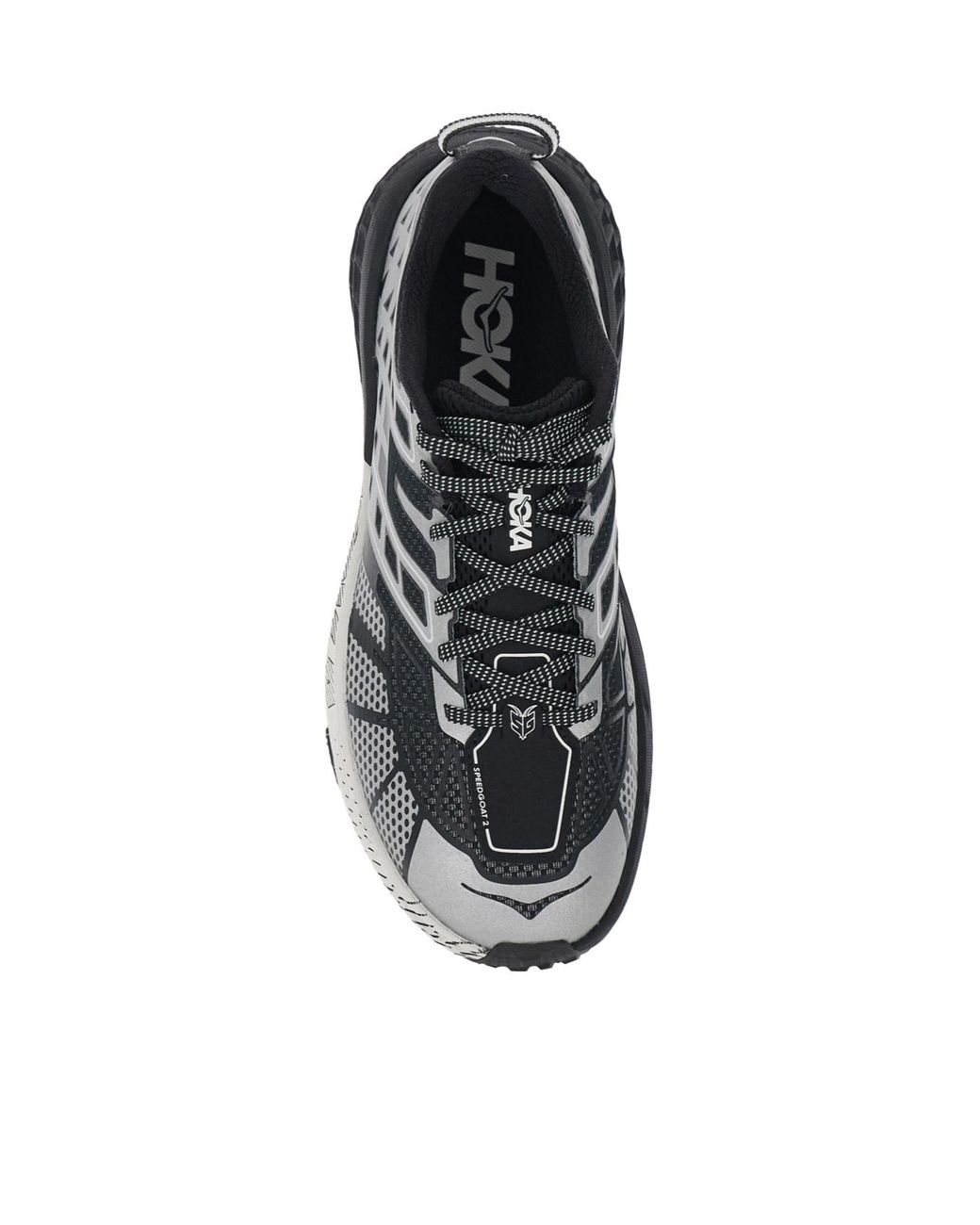 Hoka One One Gray Speedgoat 2 Trail Running Shoes for men