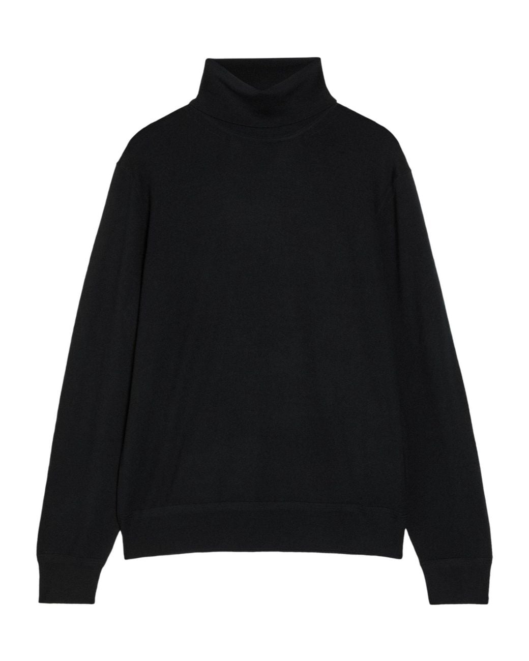 Tom Ford Black Wool High-Neck Sweater for men