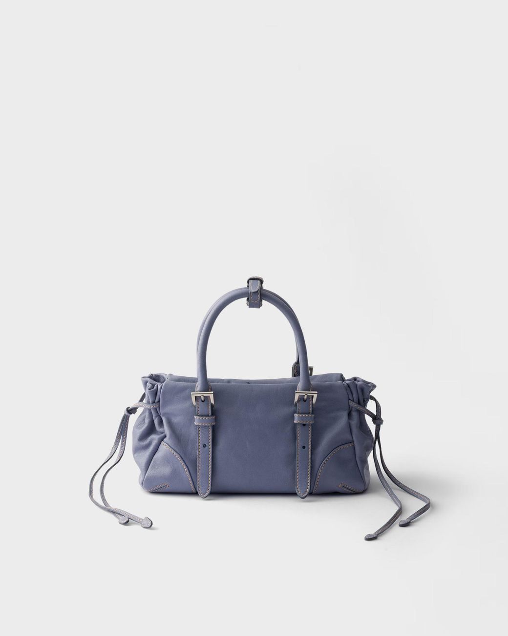 Prada Blue Karin Small Leather Bag