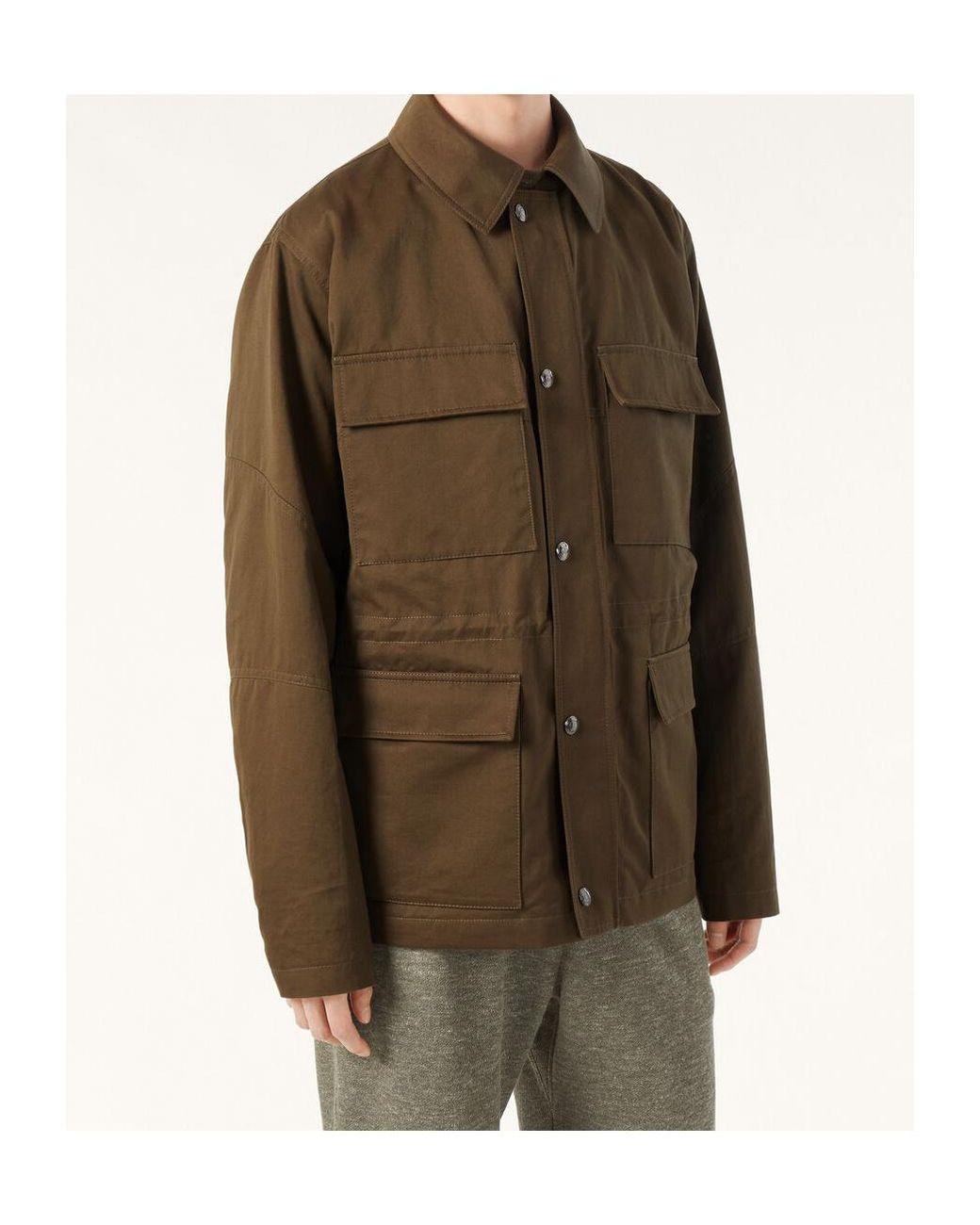 Loro Piana Brown Harstad Field Jacket for men