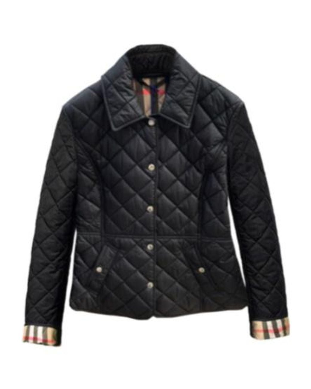 Burberry Black Quilted Cotton Clothing