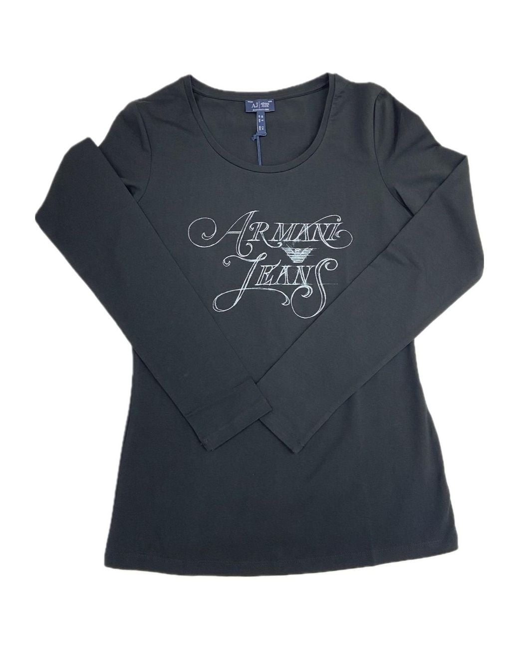 Armani Jeans Blue Long Sleeve T-Shirt