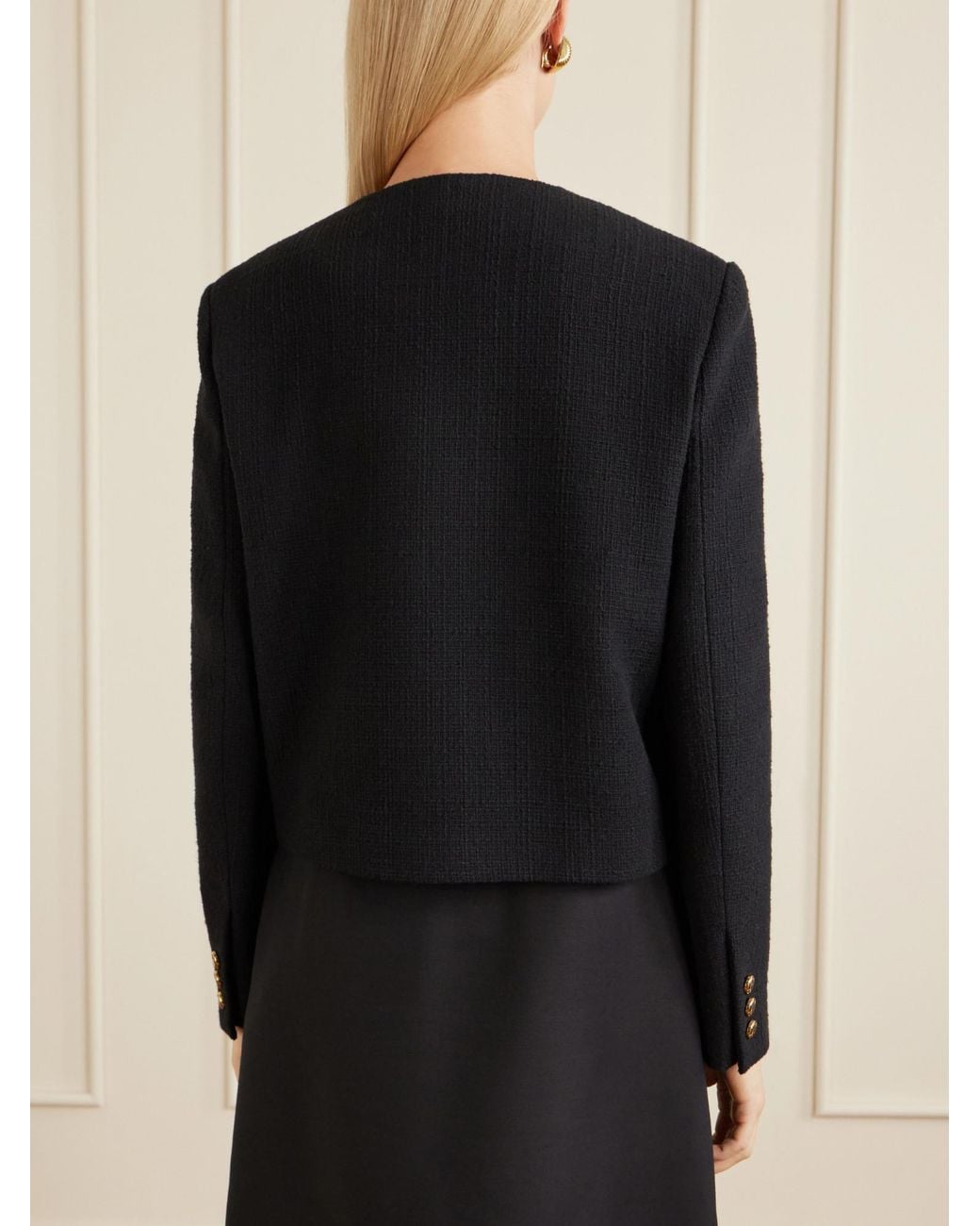 Blazé Milano Blue Minimal Long-Sleeve Jacket