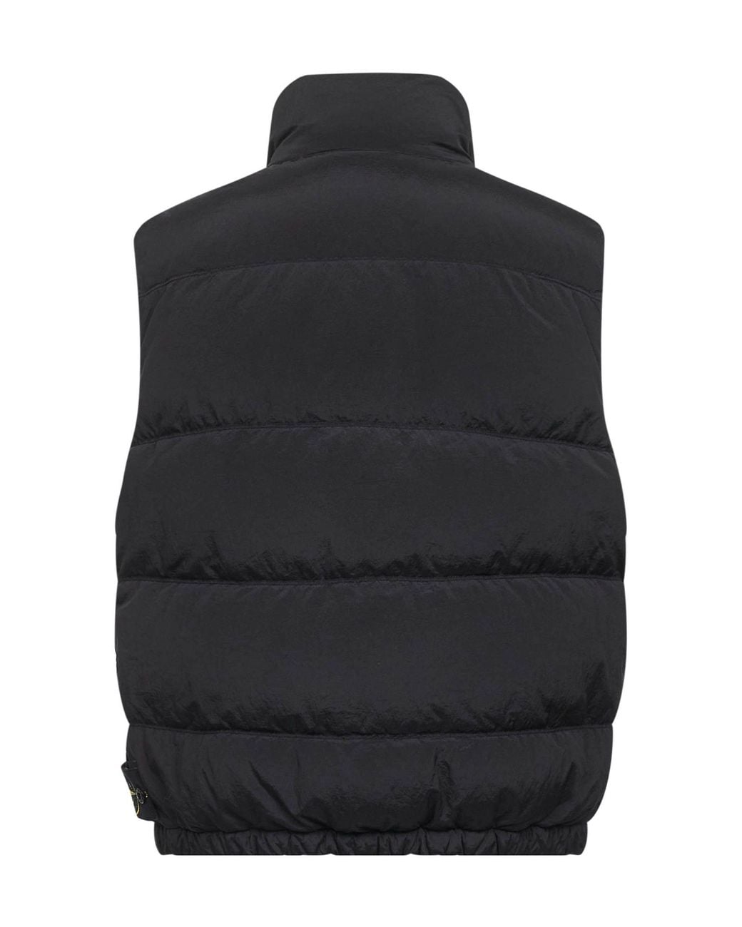 Stone Island Black Down Vest for men