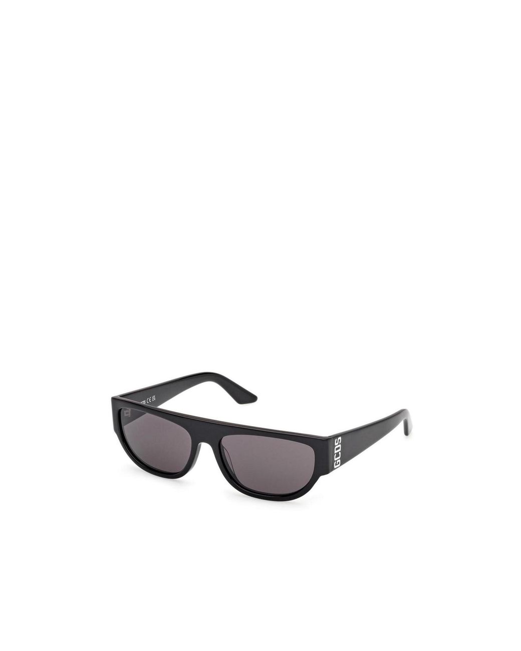 Gcds White Logo Temple Sunglasses for men