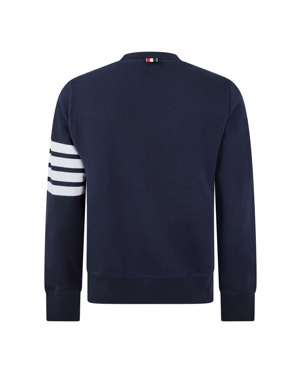 Thom Browne Blue Neck Sweatshirt for men