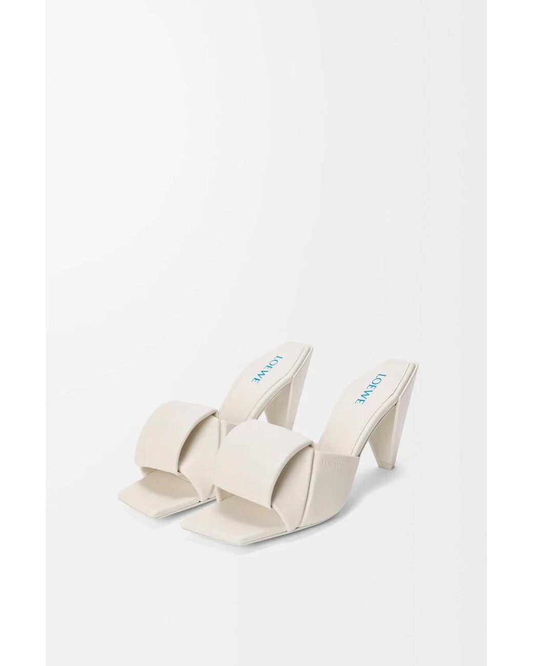 Loewe White Origami Slide