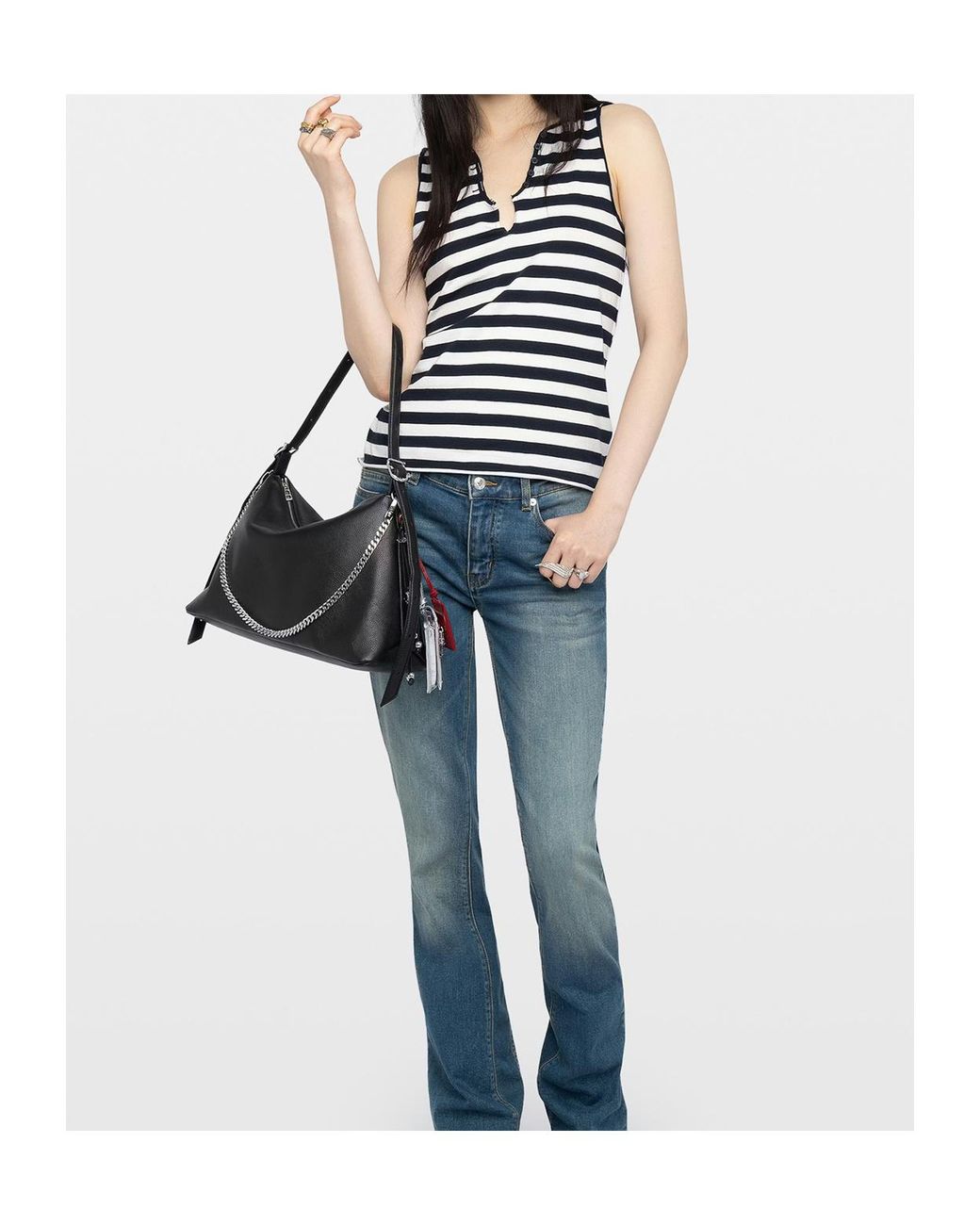 Zadig & Voltaire Black Tank Top Tif