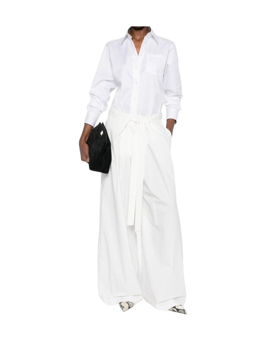 Herno White Pocket Shirt