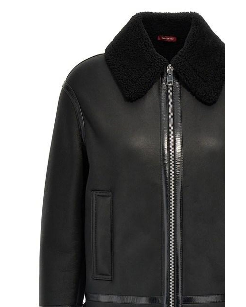 Gucci Black Collared Zip-Up Jacket
