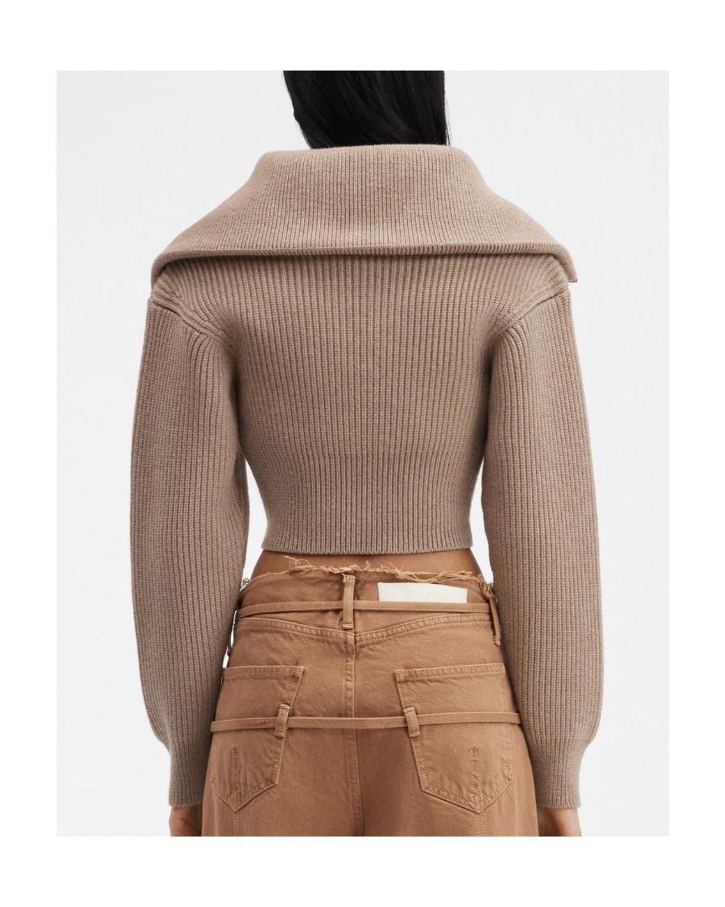 Jacquemus Natural La Maille Risoul Merino Jumper