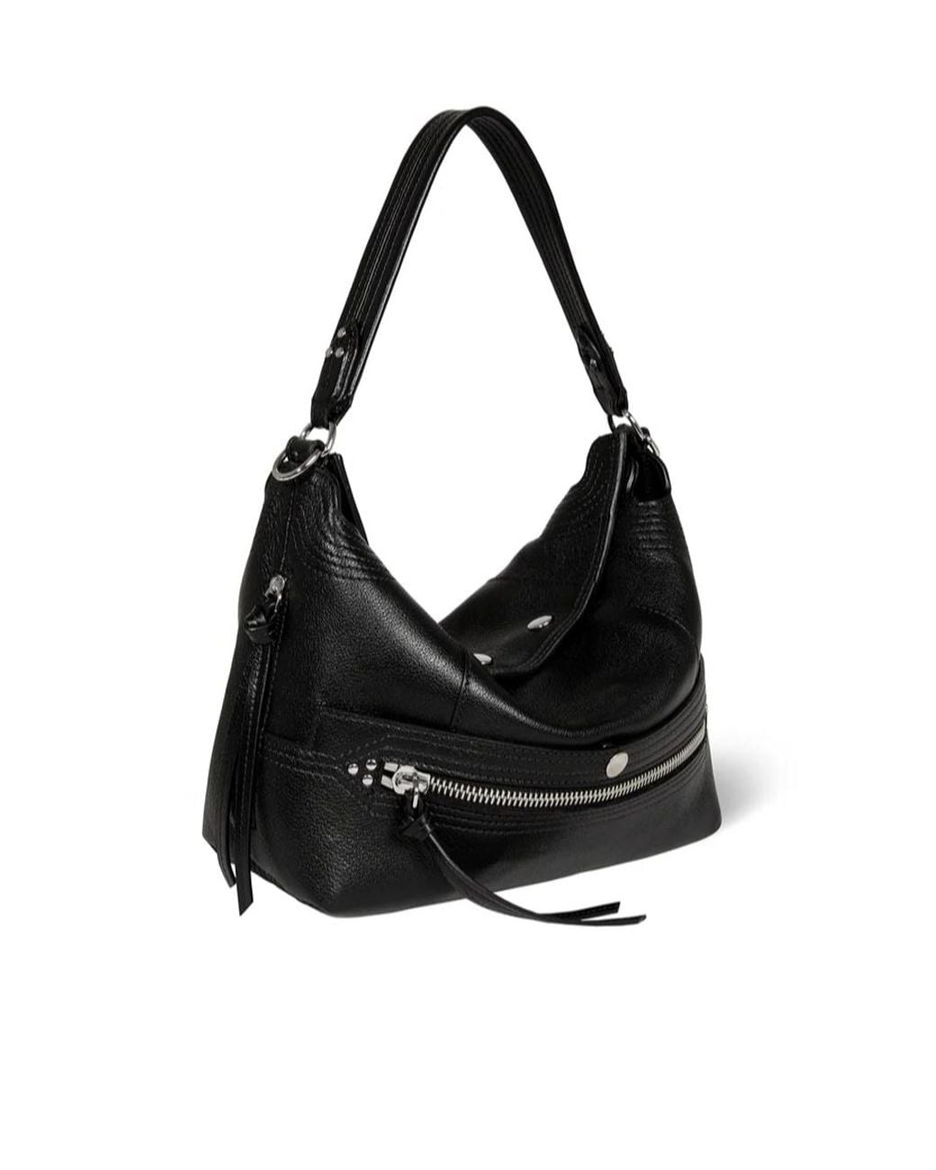 Jérôme Dreyfuss Black Top Handle Shoulder Bag