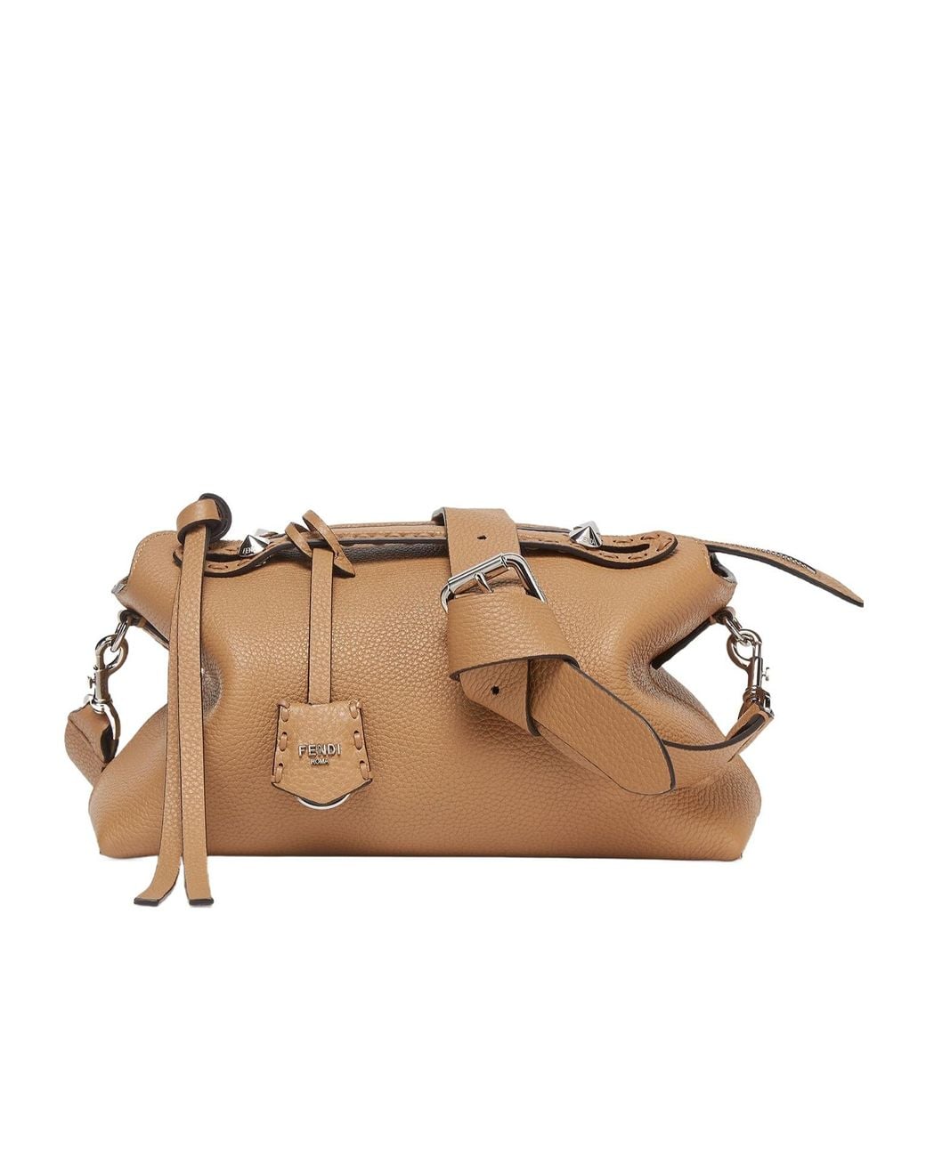 Fendi Natural By The Way Selleria Medium Shoulder Bag