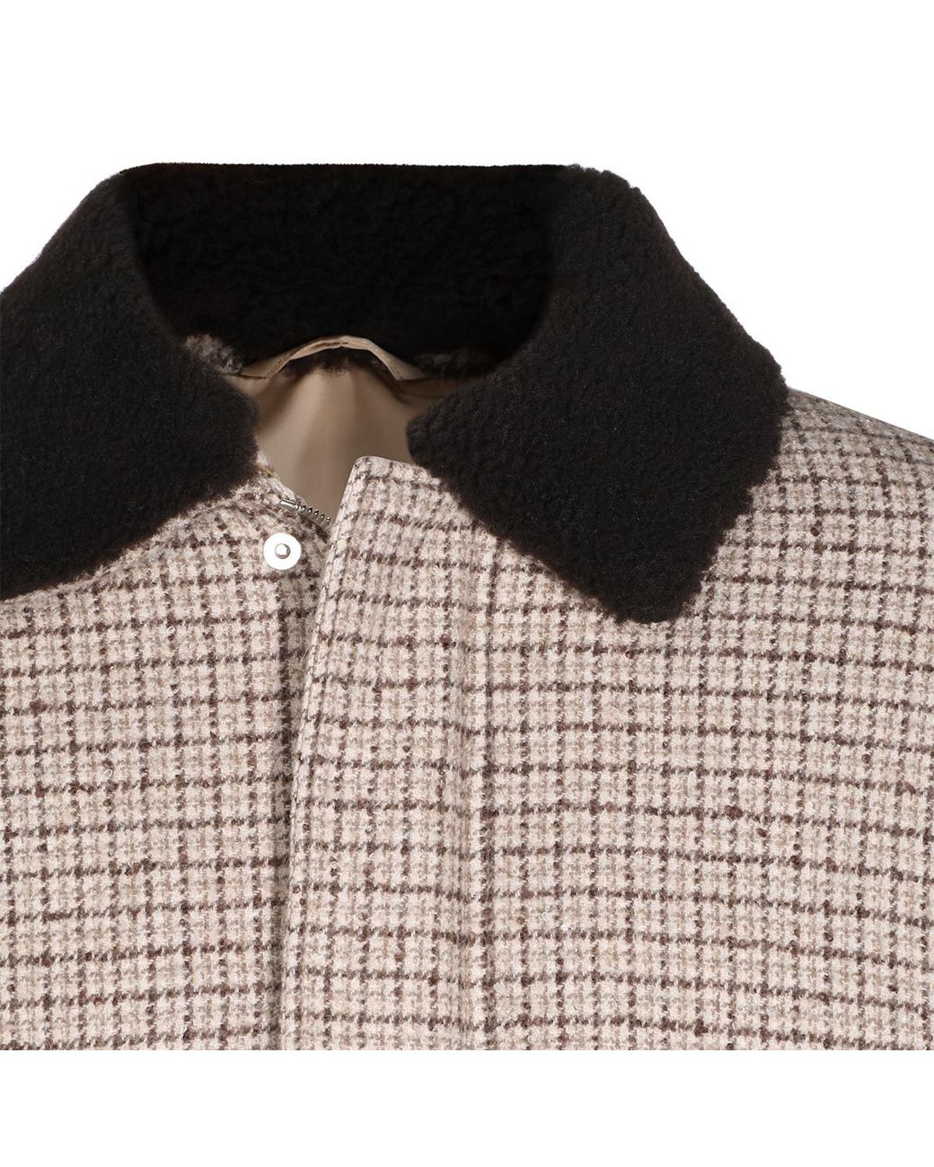 Eleventy Brown Checked Jacket for men