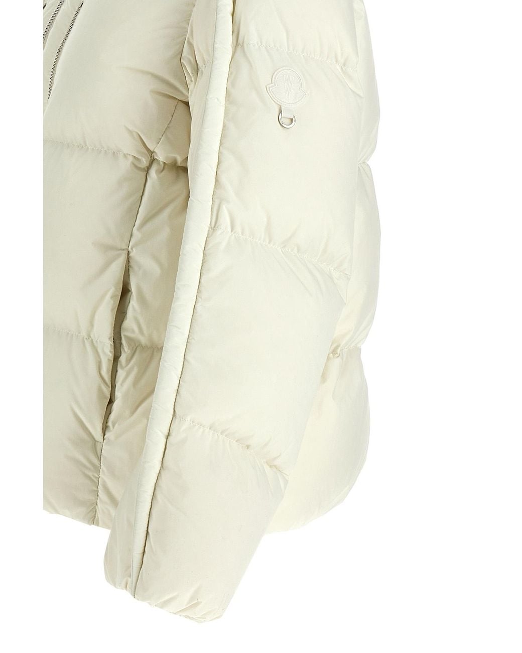 Moncler White X Willow Smith Jayel Short Down Jacket
