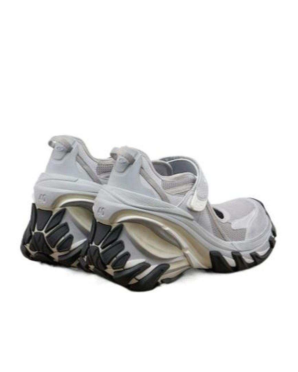 Balenciaga Gray Wedge Sneakers