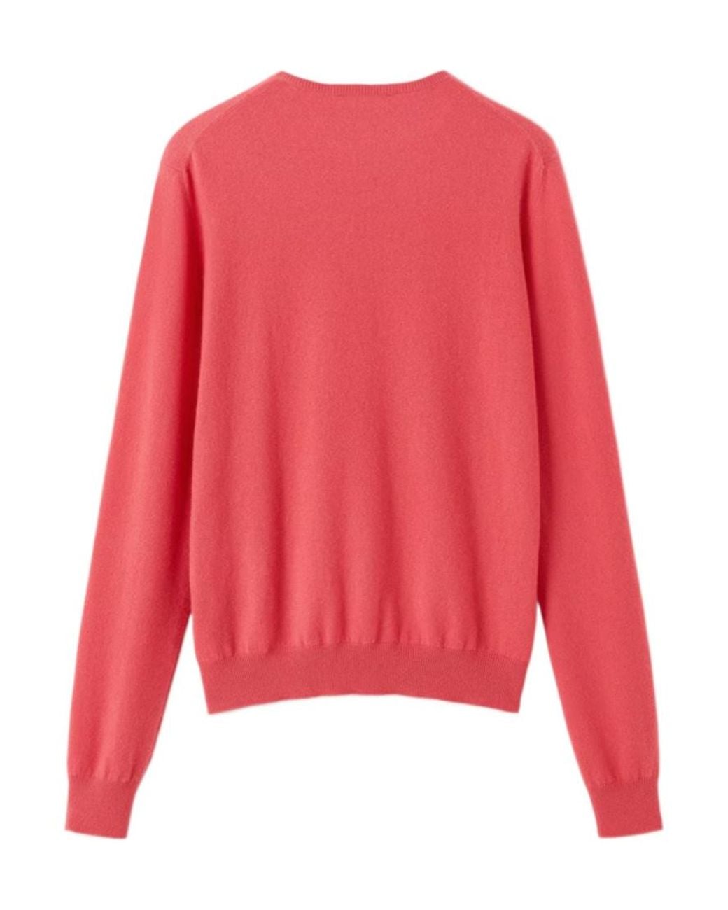 Loro Piana Red Sergio Crewneck Jumper