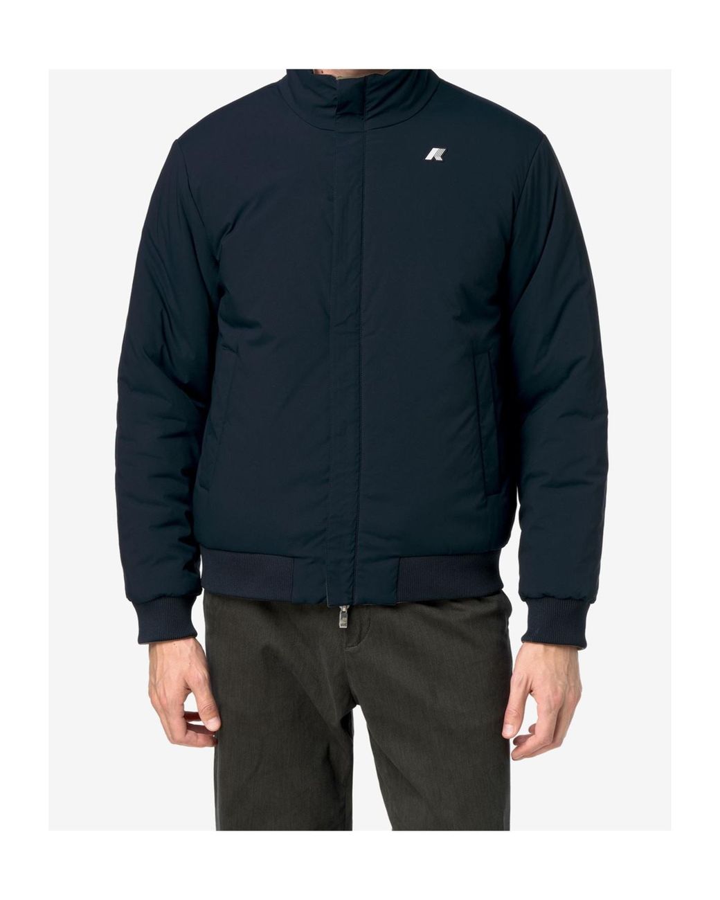 K-Way Green Arsene St Warm Double Jacket for men