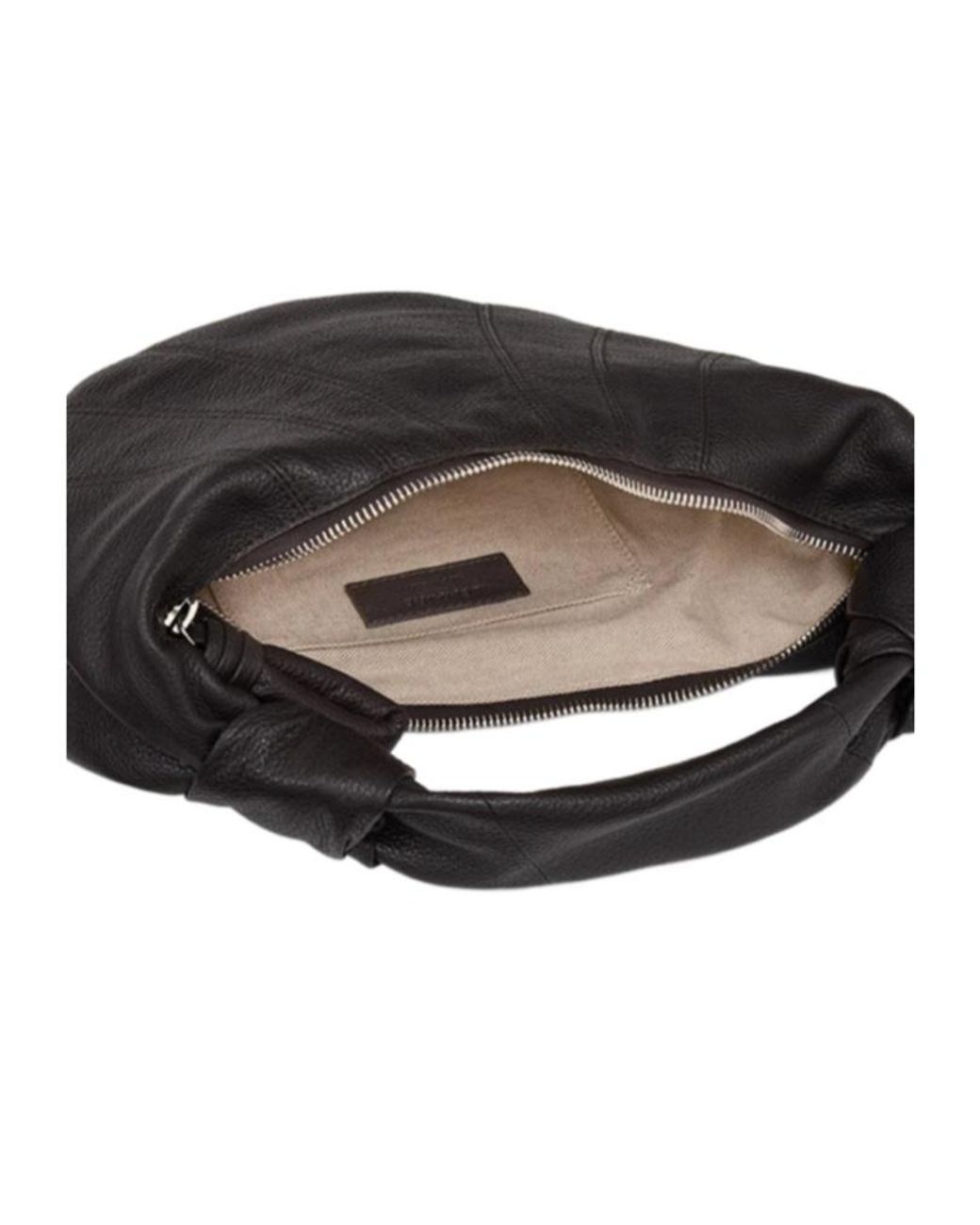 Lemaire Black Mini Fortune Croissant Tote Bag